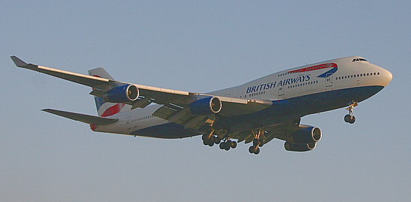 British Airways B 747-400