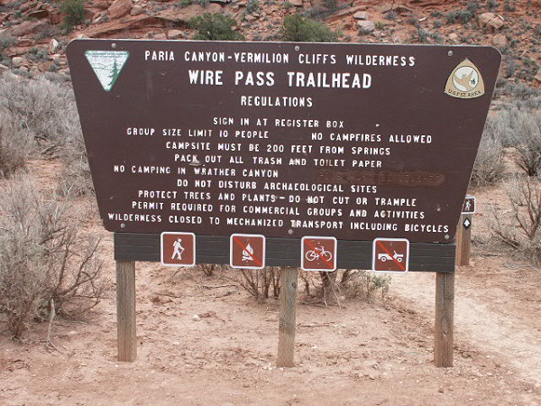 Wirepass Trailhead