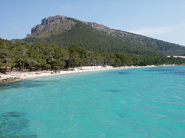 Strand am Cap Formentor