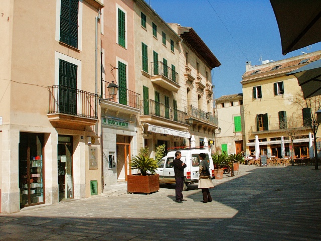 In der Altstadt von Alcudia