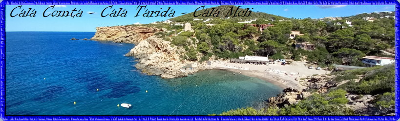 Cala Comta - Cala Tarida - Cala Moli