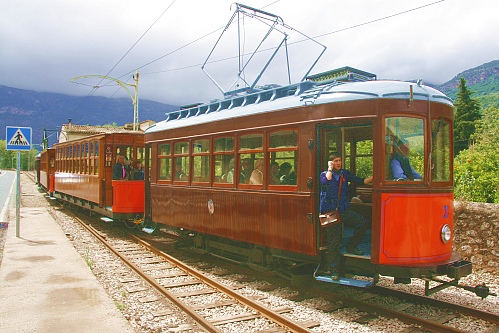 Straenbahn in Soller