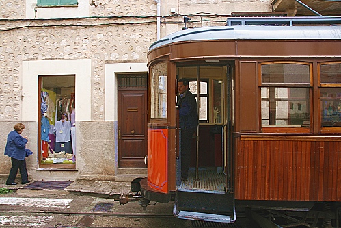 Straenbahn in Soller