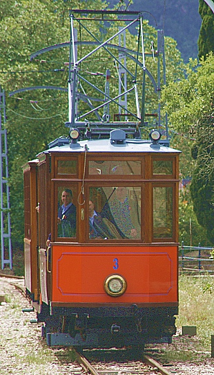 Straenbahn in Soller