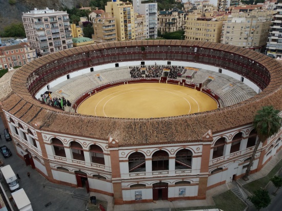 Filmaufnahmen im Plaza de la Toros