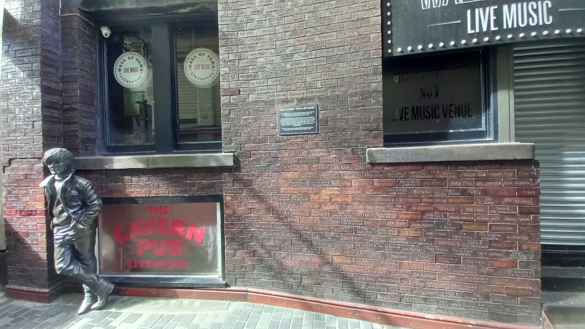 John Lennon The Cavern Wall of Fame 