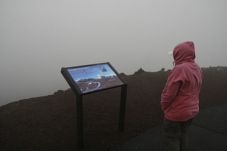 Am Gipfel des Haleakala 2008