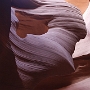 Im Lower Antelope Canyon.