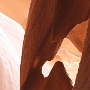 Im Lower Antelope Canyon.