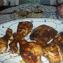 <br />Vor den nächten 5 Sorten ein Blick aufs Essen. Uli hat mal wieder ihre wunderbar gewürzten Chicken gebacken, als Einstimmung auf unseren Urlaub, der in 7 Tagen beginnt. Nach diesem Genuss haben wir gleich 5 neue Biere getestet.<br />Lasst euch überraschen.....