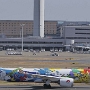 All Nippon Airways - Boeing 787-9 Dreamliner - JA894A "Pikachu Jet"  special colours<br />HND - Observatory Terminal 3 - 18.03.2024 - 10:14