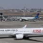 Japan Airlines - Airbus A350-1041 - JA01WJ "Airbus A350-1000 (Red)" special colours<br />HND - Observatory Terminal 3 - 18.03.2024 - 11:31