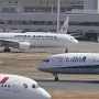 Air France - Airbus A350-941 - F-HUVD/Nantes<br />All Nippon Airlines - Boeing 787-8 Dreamliner<br />Japan Airlines - Boeing 767-346ER - JA601J<br />HND - Observatory Terminal 3 - 18.03.2024 - 9:45<br />