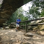 Kentucky's Natural Bridge<br />Ein Foto und dann geht's wieder zurück - den Arch von der anderen Seite anschauen.