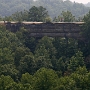 Kentucky's Natural Bridge<br />	<br />Blick vom Scenic View Point auf den Arch. Dieser Aussichtspunkt ist ab der Seilbahn in ca. 300 Metern zu erreichen.