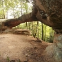 Princess Arch<br />Die angegebene halbe Meile Entfernung kommt mir etwas lang vor, ich schätze, daß es höchstens 500 Meter sind. Laufzeit: 8 Minuten, leicht bergab.