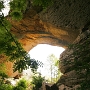 Natural Arch<br />Wie bei fast allen anderen kentuckischen Arches gilt auch hier: Ohne Weitwinkel geht gar nichts, der Arch ist größtenteils entweder im Dunkeln oder in Gegenlicht, also nicht besonders Fotografenfreundlich aufgebaut.