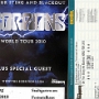 Scorpions - am 12.6.2010 im Stadtgarten Recklinghausen. Ein Konzert im Rahmen der Ruhrfestspiele.<br />Erstaunlich wie man kurz vor der Rente und nach 40 Jahren auf der Bühne so viel Spaß haben kann. Tolles Konzert, tolle Stimmung, sehr gute Greatest Hits Zusammenstellung mit 3 oder 4 neuen Liedern. 