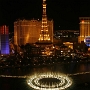 Bally's, Paris und Planet Hollywood vom Hotel Bellagio aus gesehen