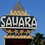 Sahara<br />Das Hotel wurde 1952 von Milton Prell als sechstes Hotel am Strip erbaut. 1954 wurde Louis Prima als Showact angeworben, es war eine der ersten Shows am Strip. 1961 kaufte Del Webb das Hotel. Später, im Jahr 1995 kaufte Bill Bennett das Hotel. Er blieb bis zu seinem Tod am 22. Dezember 2002 Eigentümer. 2000 wurde eine Achterbahn mit dem Namen „Speed – The Ride“ eröffnet, die sich vor dem Hotel befand.