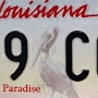 Licence Plate Louisiana