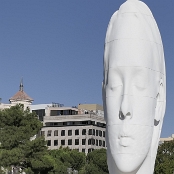 26.9.2022 - 17:13
Wieder an der Escultura Julia de Jaume Plensa vorbei, diesmal in die andere Richtung