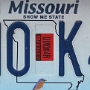 Licence Plate Missouri