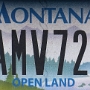 Licence Plate Montana