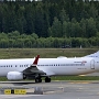Norwegian Air Shuttle - Boeing 737-8JP(WL) - LN-ENQ ""Aleksis Kivi"  tail design"<br />OSL - Parking F7 - 18.7.2023 - 13:08