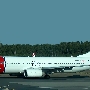 Norwegian Air Shuttle - Boeing 737-8KN(WL) - LN-NIM "Camilla Collett"  tail design<br />HEL - Terminal - 08.08.2024 - 17:44