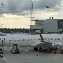 Norwegian Air Sweden - Boeing 737-8 MAX - SE-RTA "Charles Lindbergh"  tail design<br />Norwegian Air Sweden - Boeing 737-84P(WL) - SE-RXB "UNICEF"  tail design<br />ARN - 17.7.2023 - Sky City - 19:41