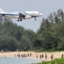 Bangkok Air - Airbus A319-132 - HS-PPS<br />HKT - 21.3.2023 - Naiyang Beach - 12:42