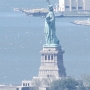 Miss Liberty - mit 800er Zoom geknipst - leider ohne funktionierenden Weißabgleich.