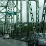 Zwischen Portland und Vancouver auf der Brücke über den Columbia River