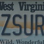 Licence Plate West Virginia