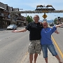 Elkhorn Arch in Afton/Wyoming.<br />Bogen über dem Highwy 89, bestehend aus über 3.000 Elkhörnern.<br />Besucht am 4.6.2012