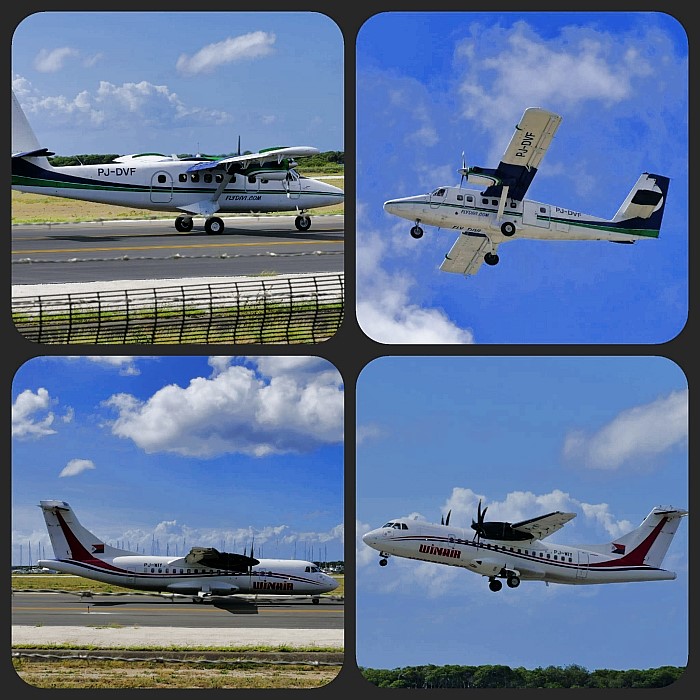 Winair & Divi Divi Air Aruba Airport