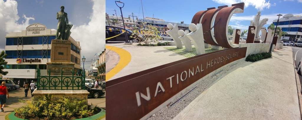 Nelson Statue & National Heroes Square Barbados