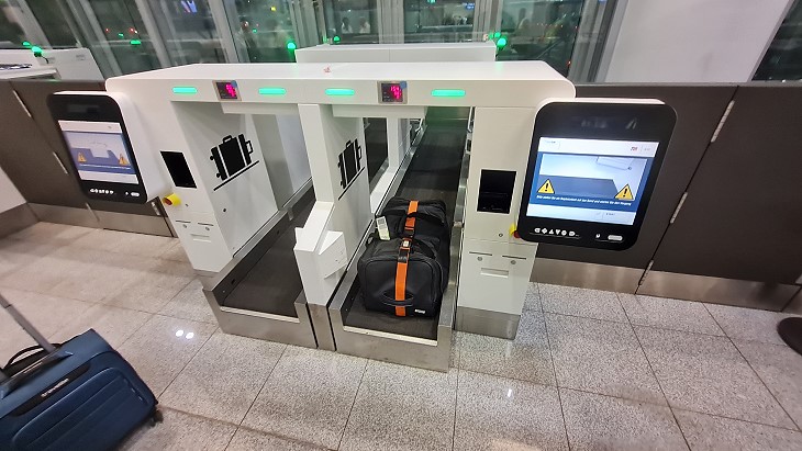 Kofferabgabe KLM D�sseldorf