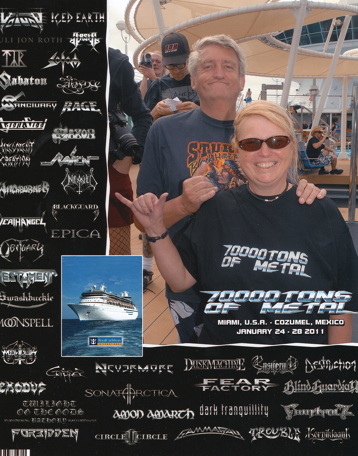 70000 Tons of Metal 2011 - Welcome aboard