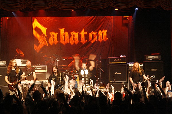 Sabaton - 1:45 - 2:45 im Chorus Line Theater