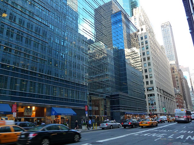 Strassenschluchten in New York City